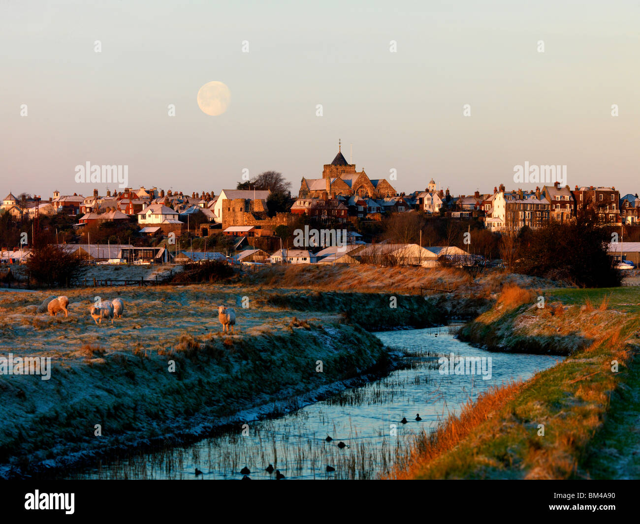 Rye, East Sussex, ( tourné sur un Hasselblad H3DII-50, la production d'une 140MO + Tiff si nécessaire) Banque D'Images