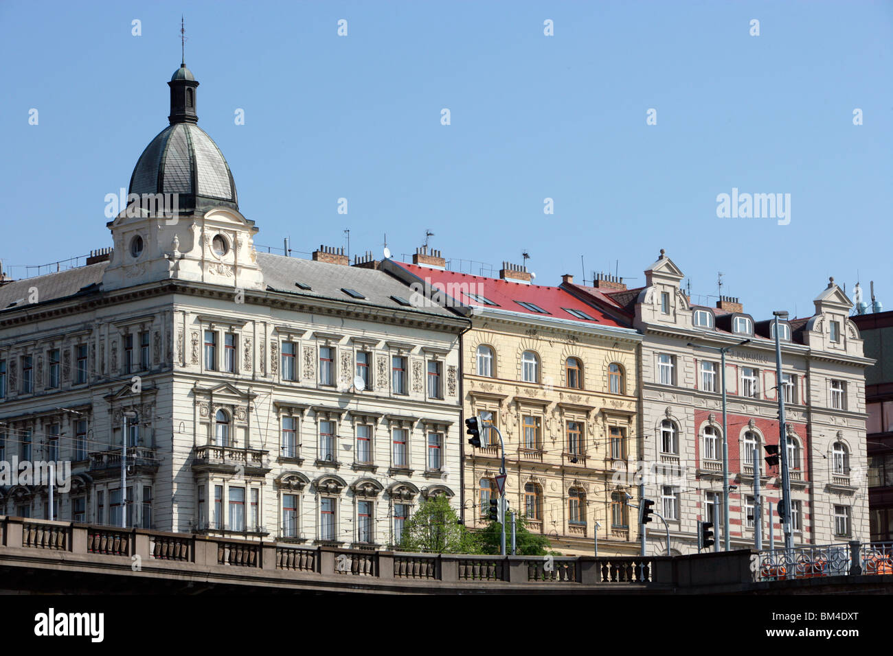 Prague Centre ville Banque D'Images
