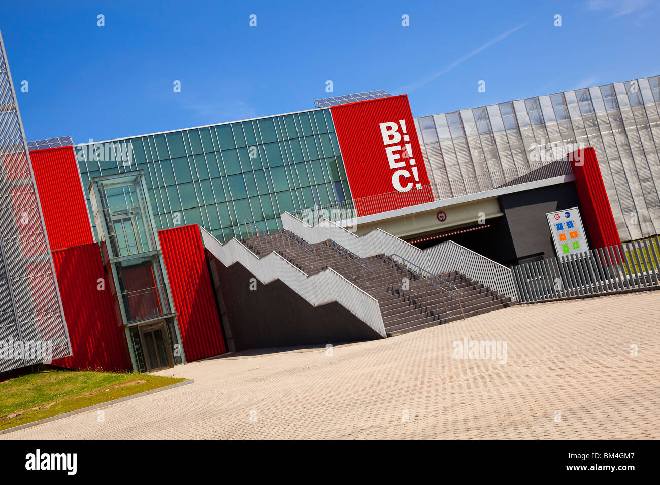 BEC, centre des expositions de Bilbao, Bilbao, Biscaye, Pays Basque, Espagne Banque D'Images