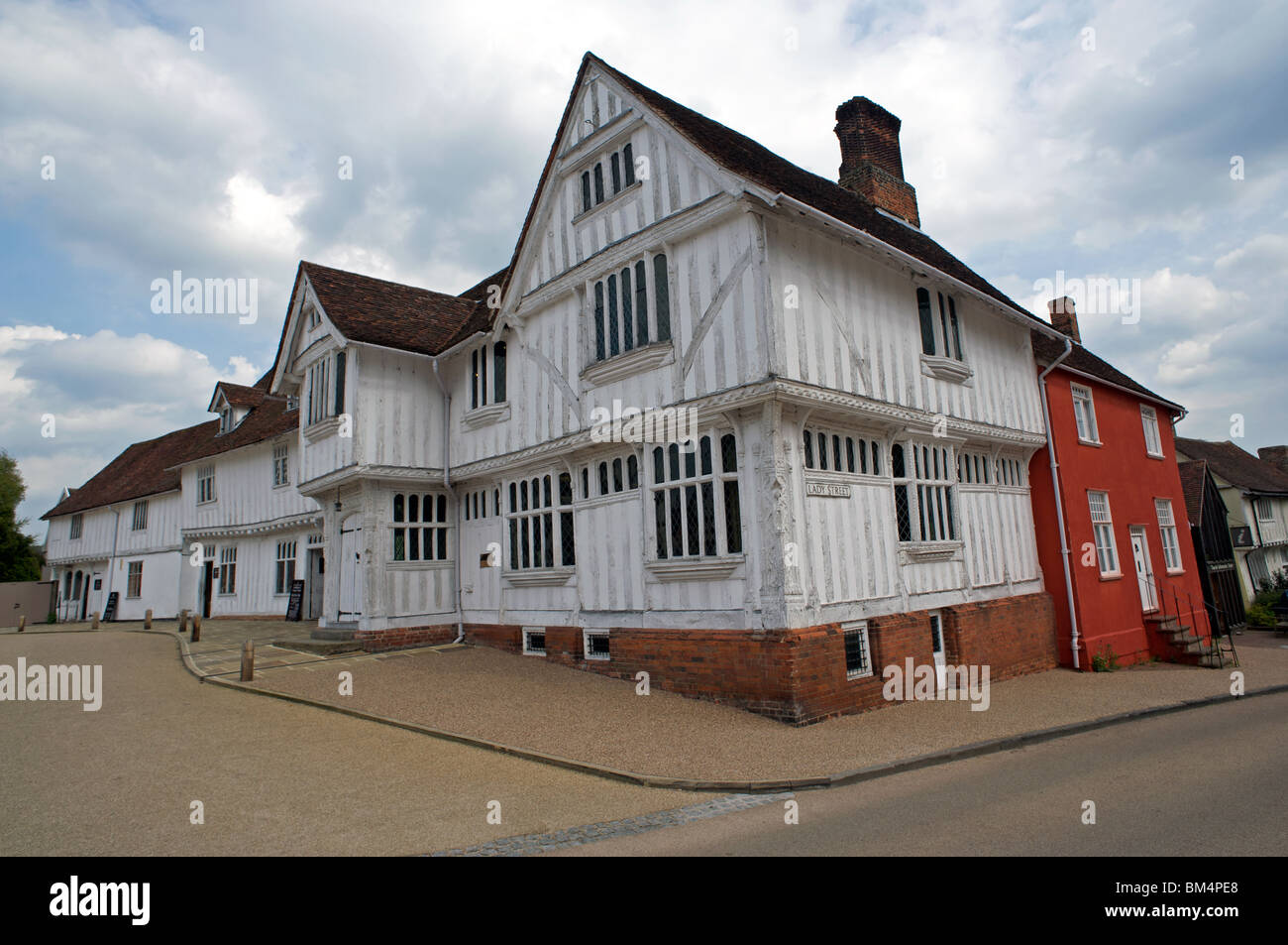 Guildhall, Lavenham, Suffolk, Angleterre. Banque D'Images