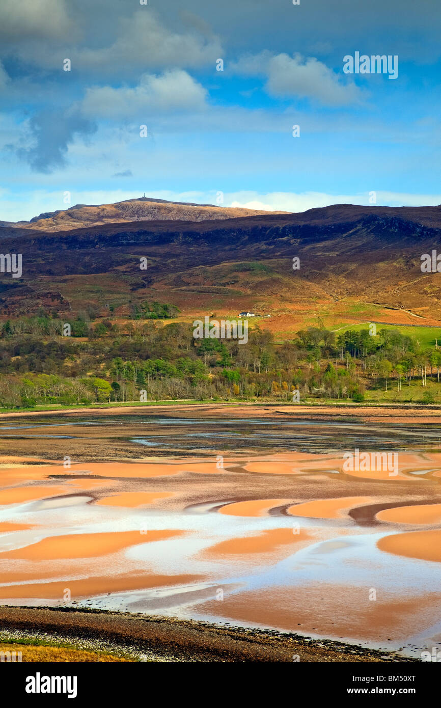 Saint-Bay dans le printemps, Wester Ross de la côte ouest de l'Écosse Highlands Grande-bretagne UK 2010 Banque D'Images