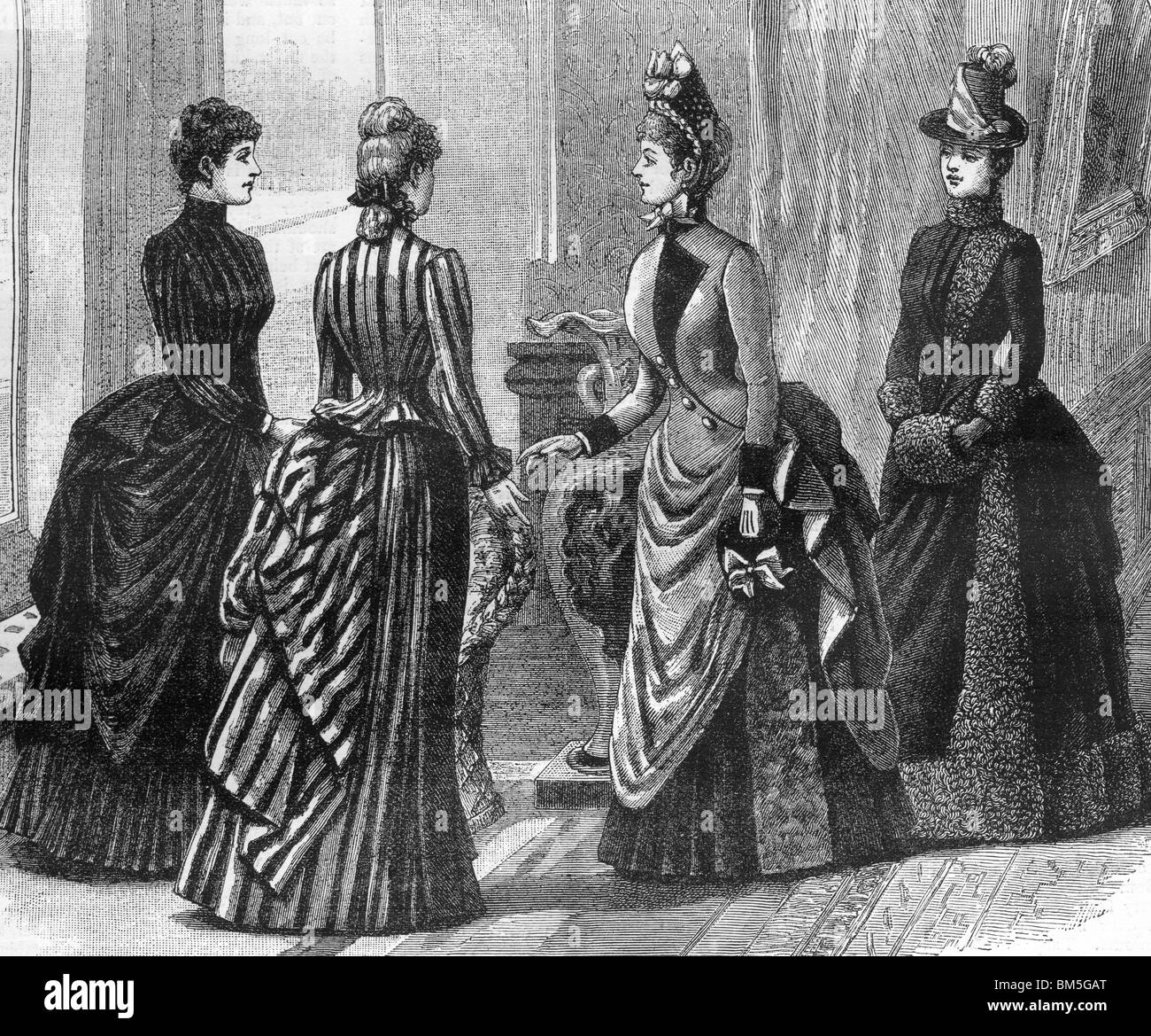 Une visite en après-midi Banque D'Images