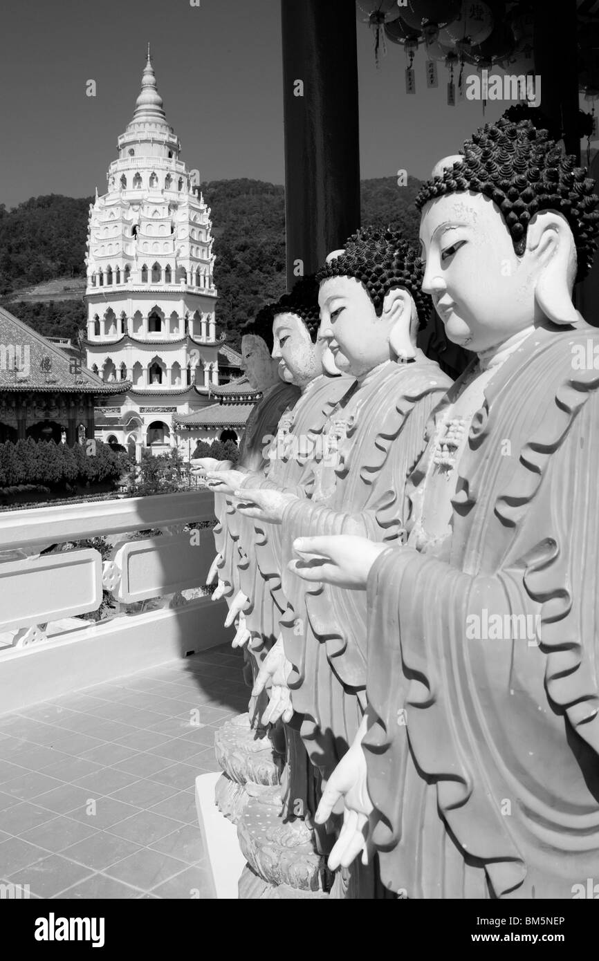 Temple bouddhiste de Kek Lok Si, (Temple de la félicité suprême) Penang, Malaisie Banque D'Images