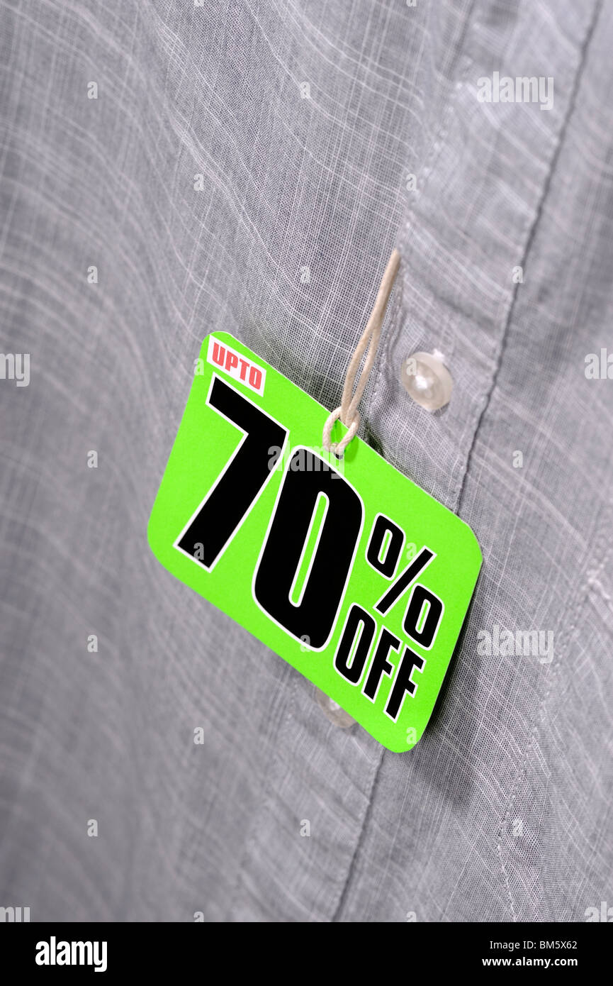 70 % Off discount Banque D'Images