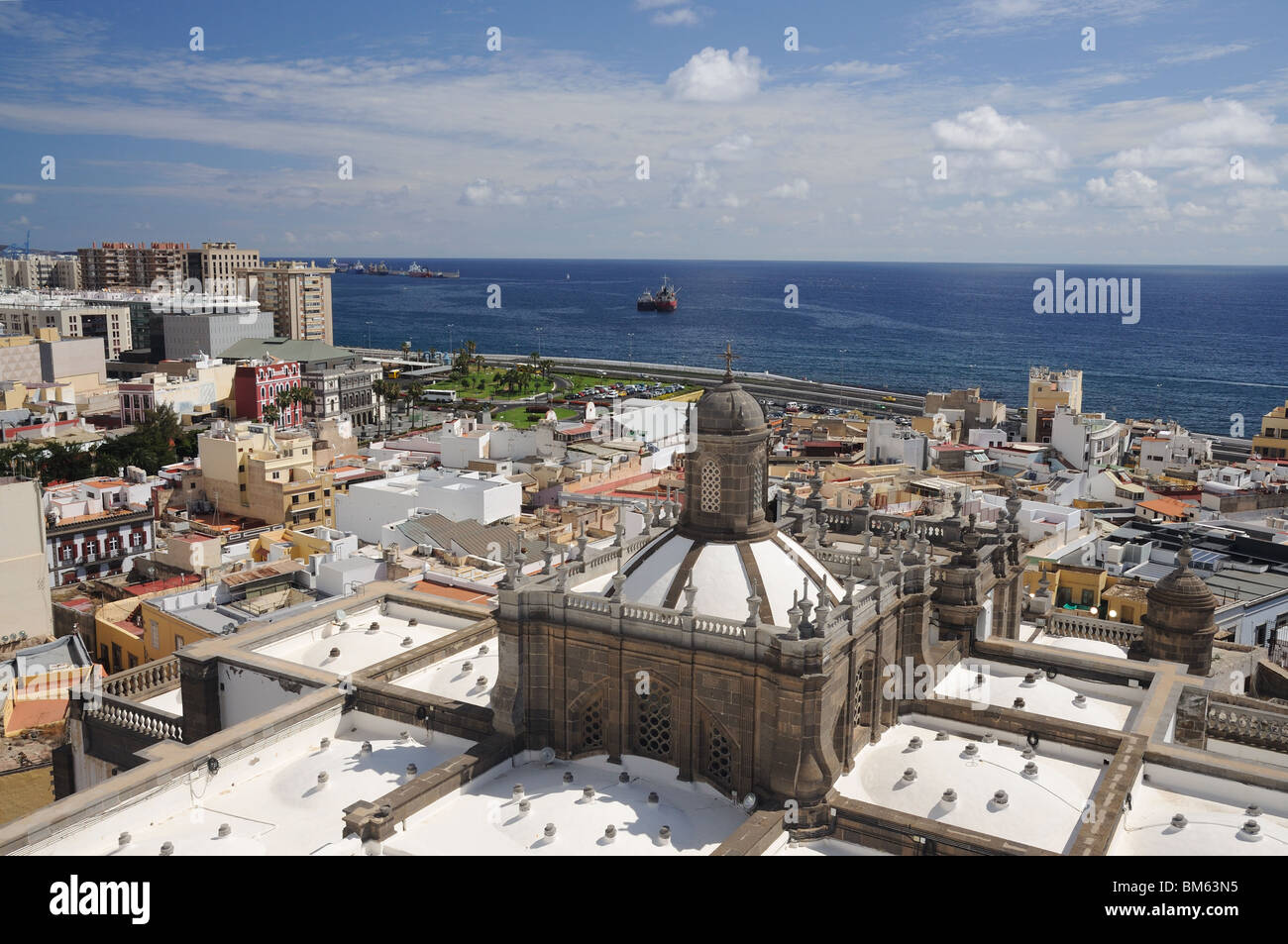 Vue sur Las Palmas de Gran Canaria, Espagne Banque D'Images