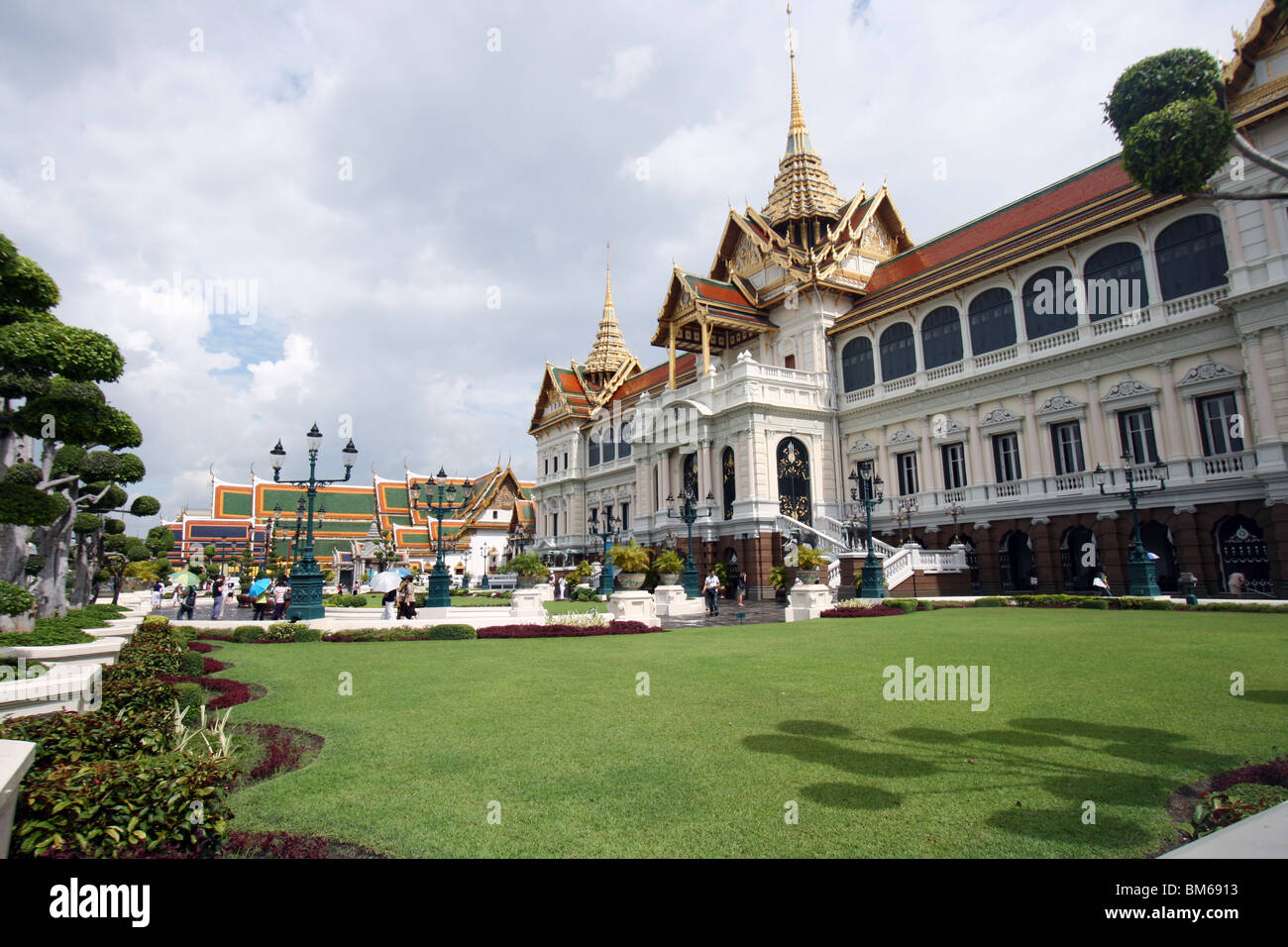 Grand Palace, Bangkok, Thaïlande Banque D'Images