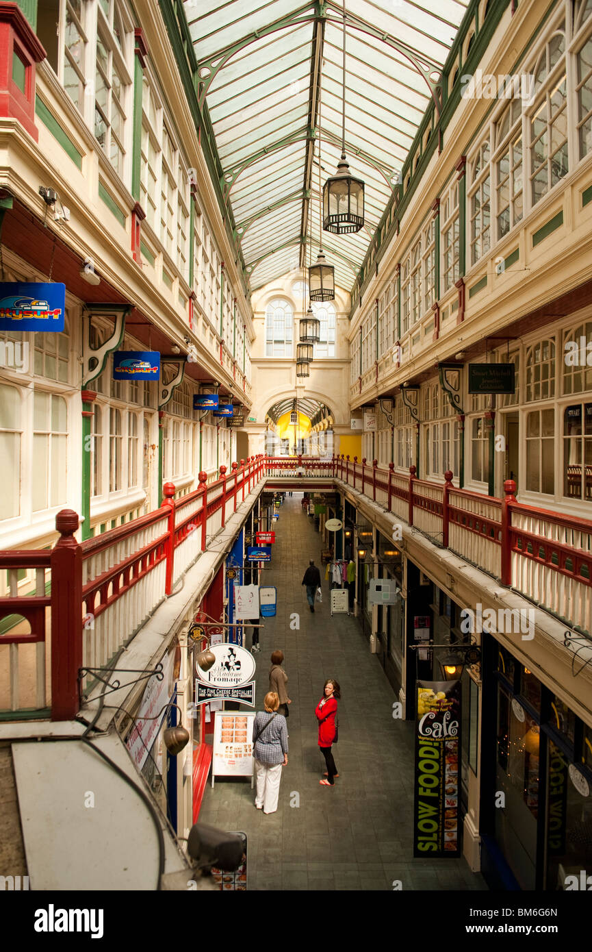 Château d'arcade, la ville de Cardiff, Pays de Galles, Royaume-Uni Banque D'Images