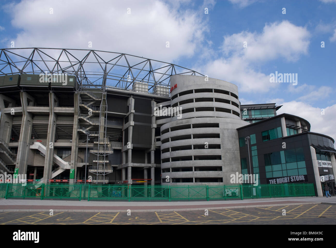 Motifs de rugby de Twickenham Londres Twickenham Banque D'Images