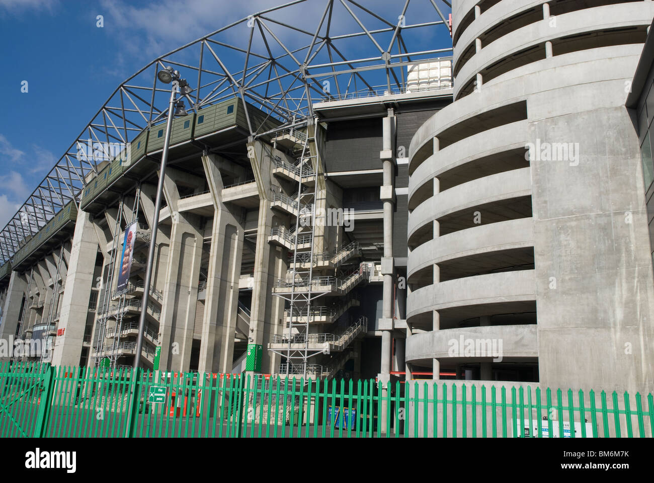 Motifs de rugby de Twickenham Londres Twickenham Banque D'Images