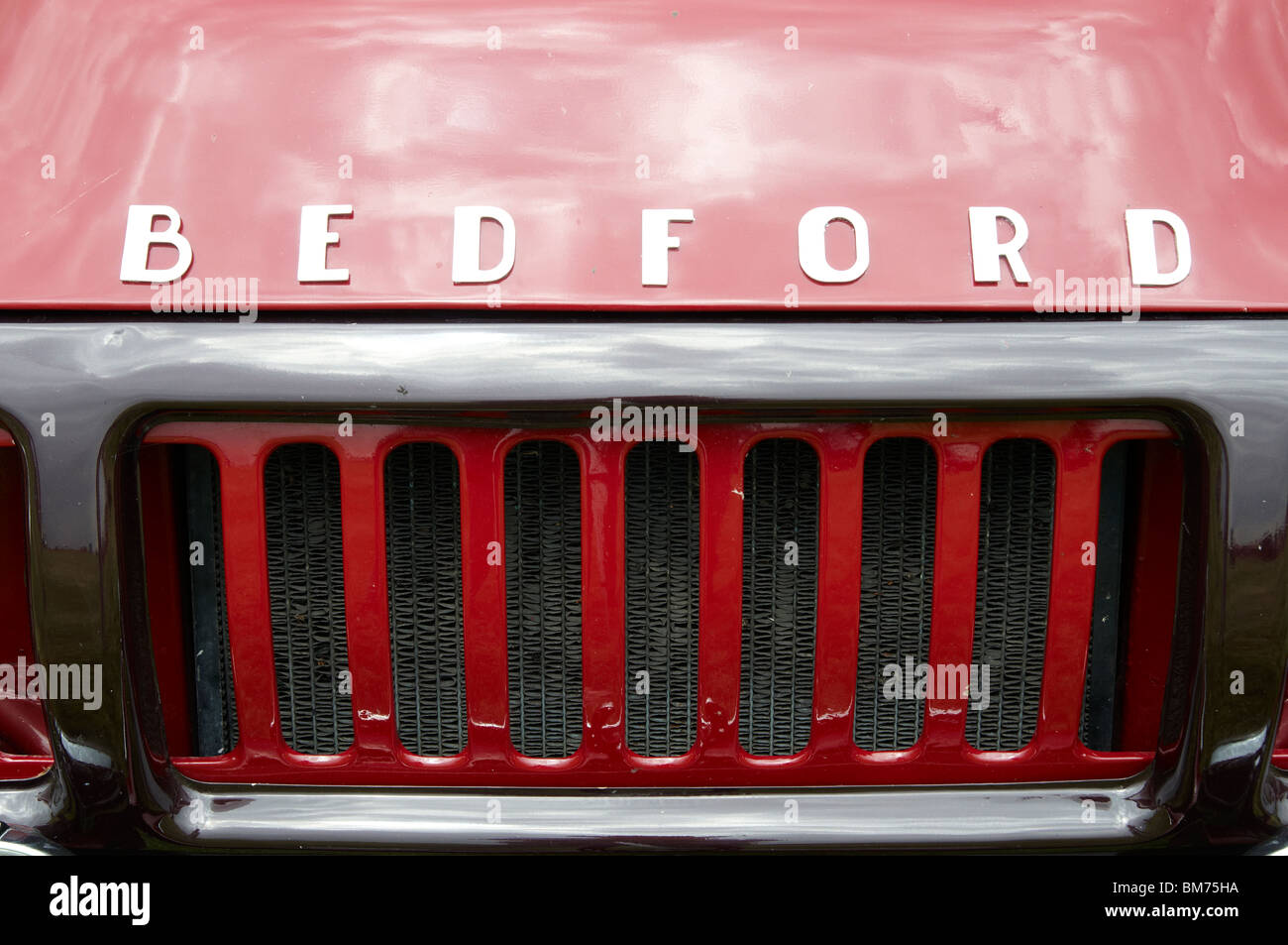 Bedford J et type de chariot latéral à partir des années 1950 Banque D'Images