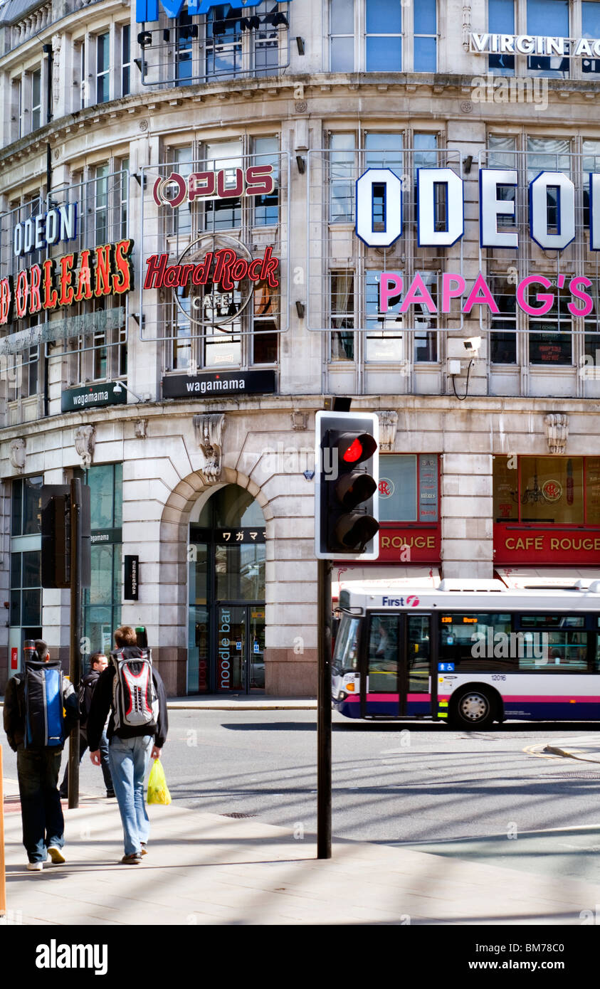 Le Printworks en centre-ville de Manchester, Angleterre, RU Banque D'Images