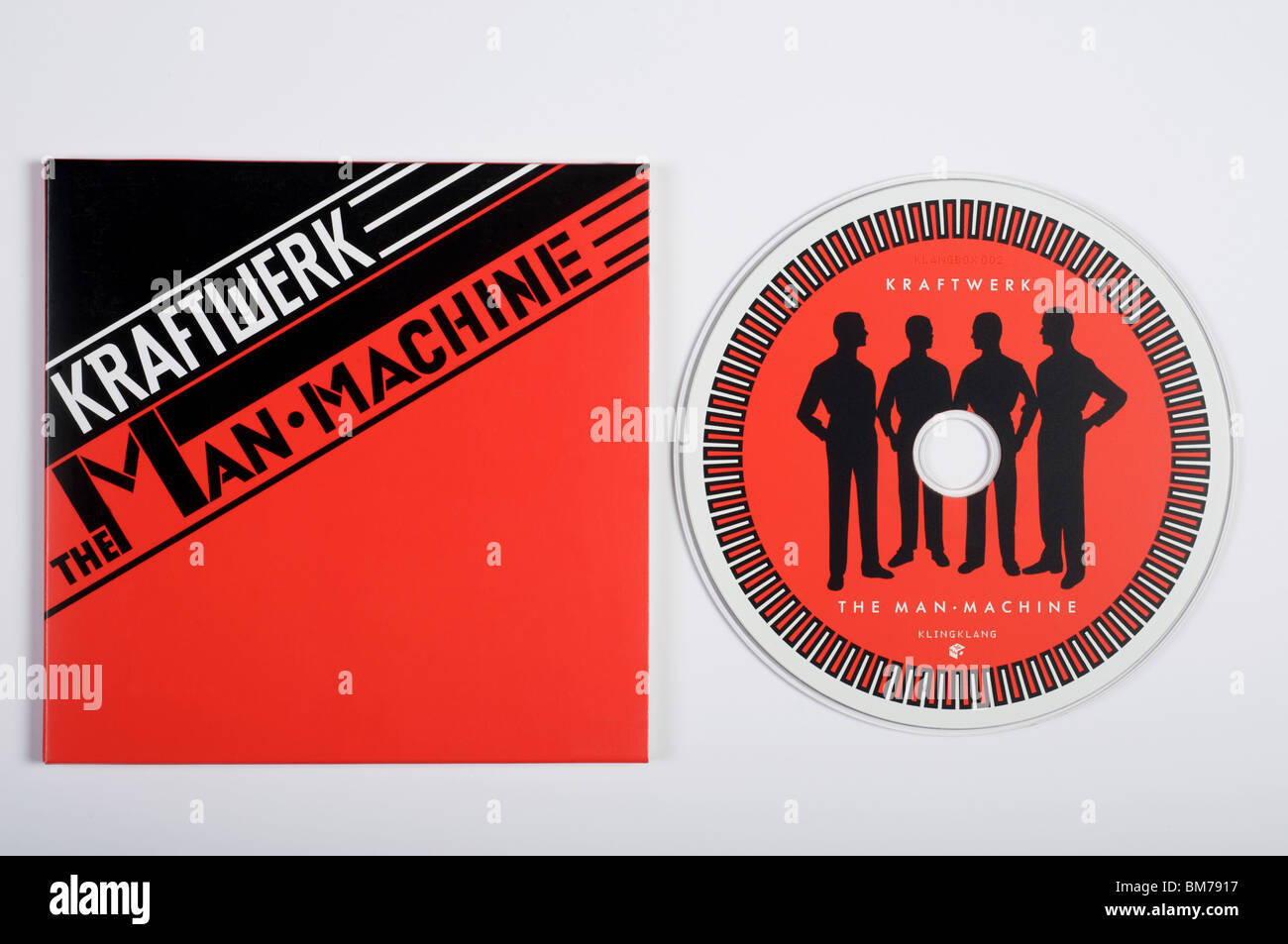 L'Homme Machine, un enregistrement par le groupe allemand Kraftwerk pop électronique Banque D'Images