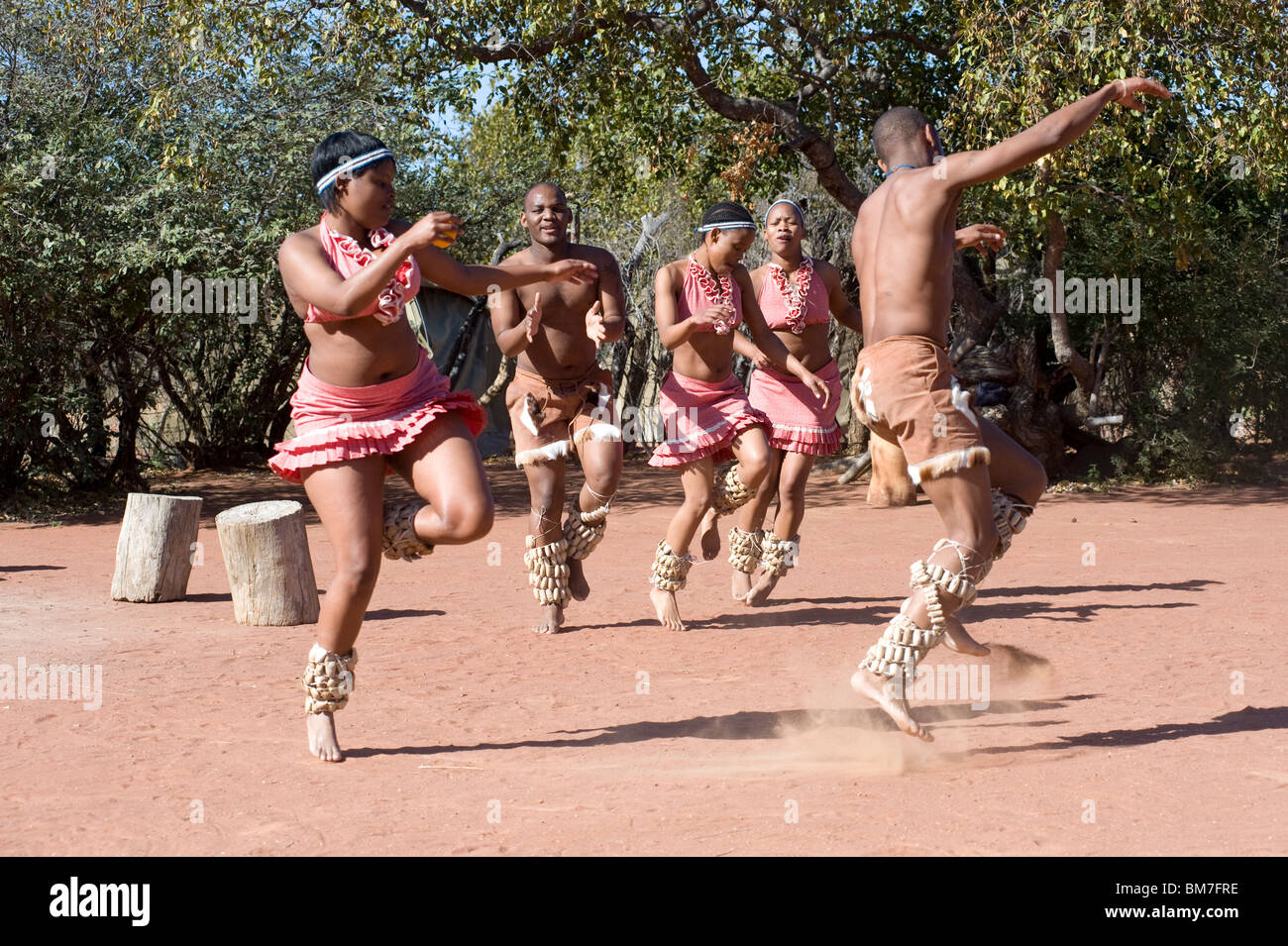 Des danseurs traditionnels Banque D'Images