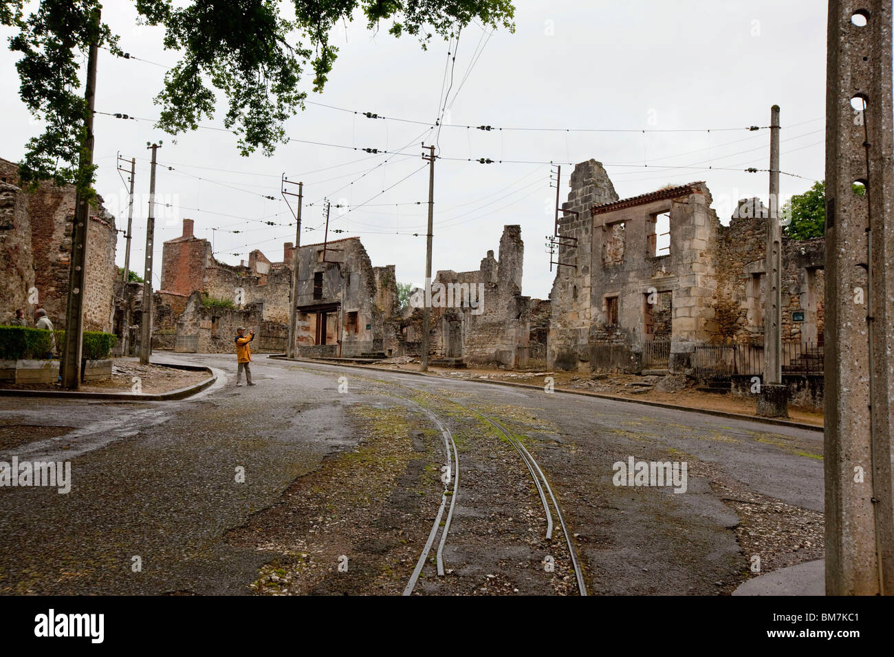 Oradour sur Glane (87) Banque D'Images