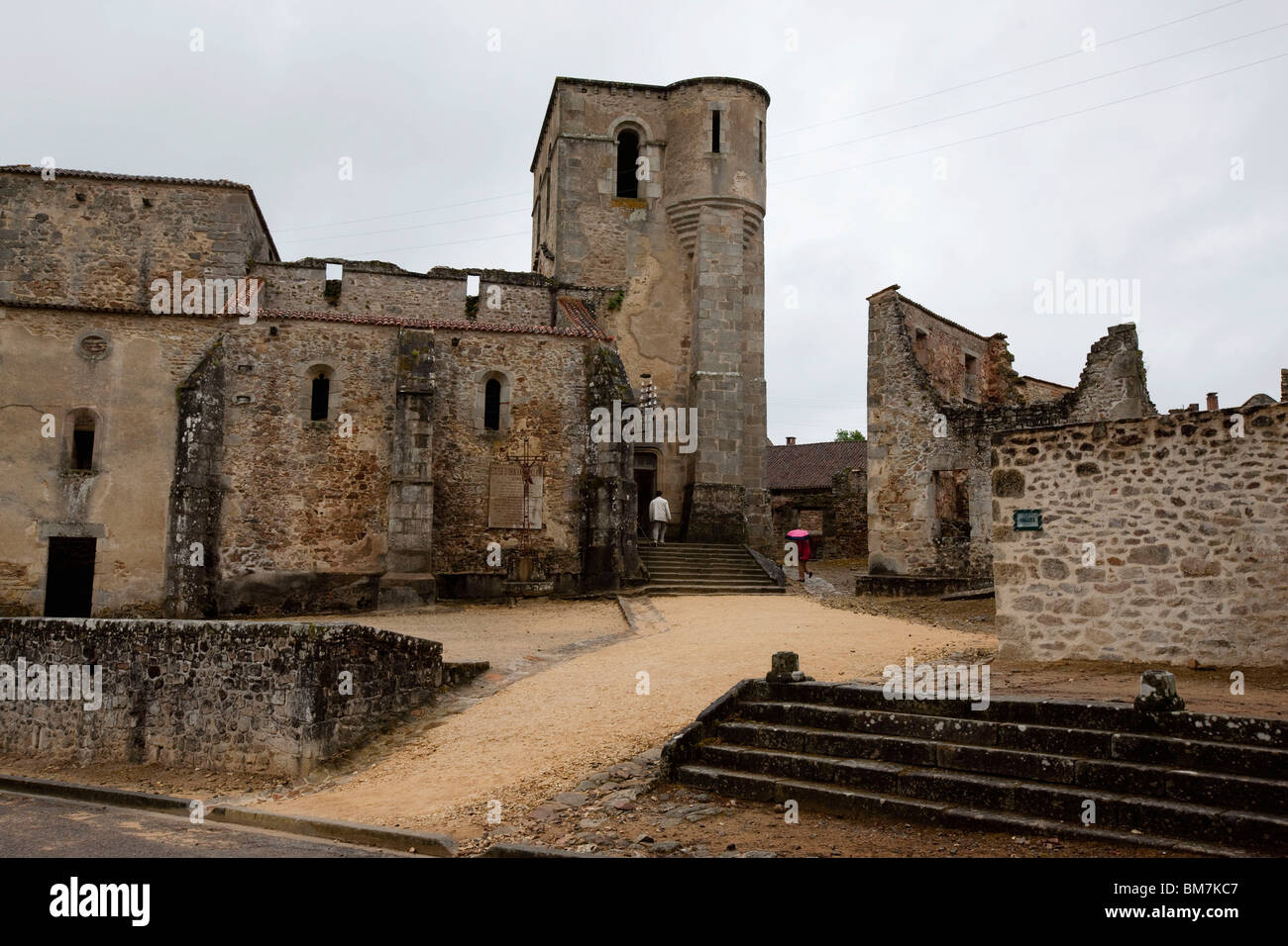 Oradour sur Glane (87) Banque D'Images