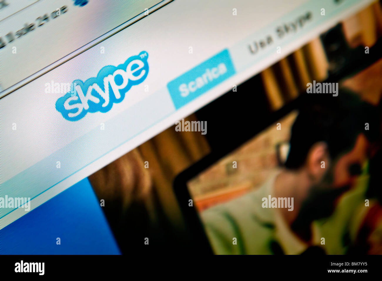 Skype Banque D'Images