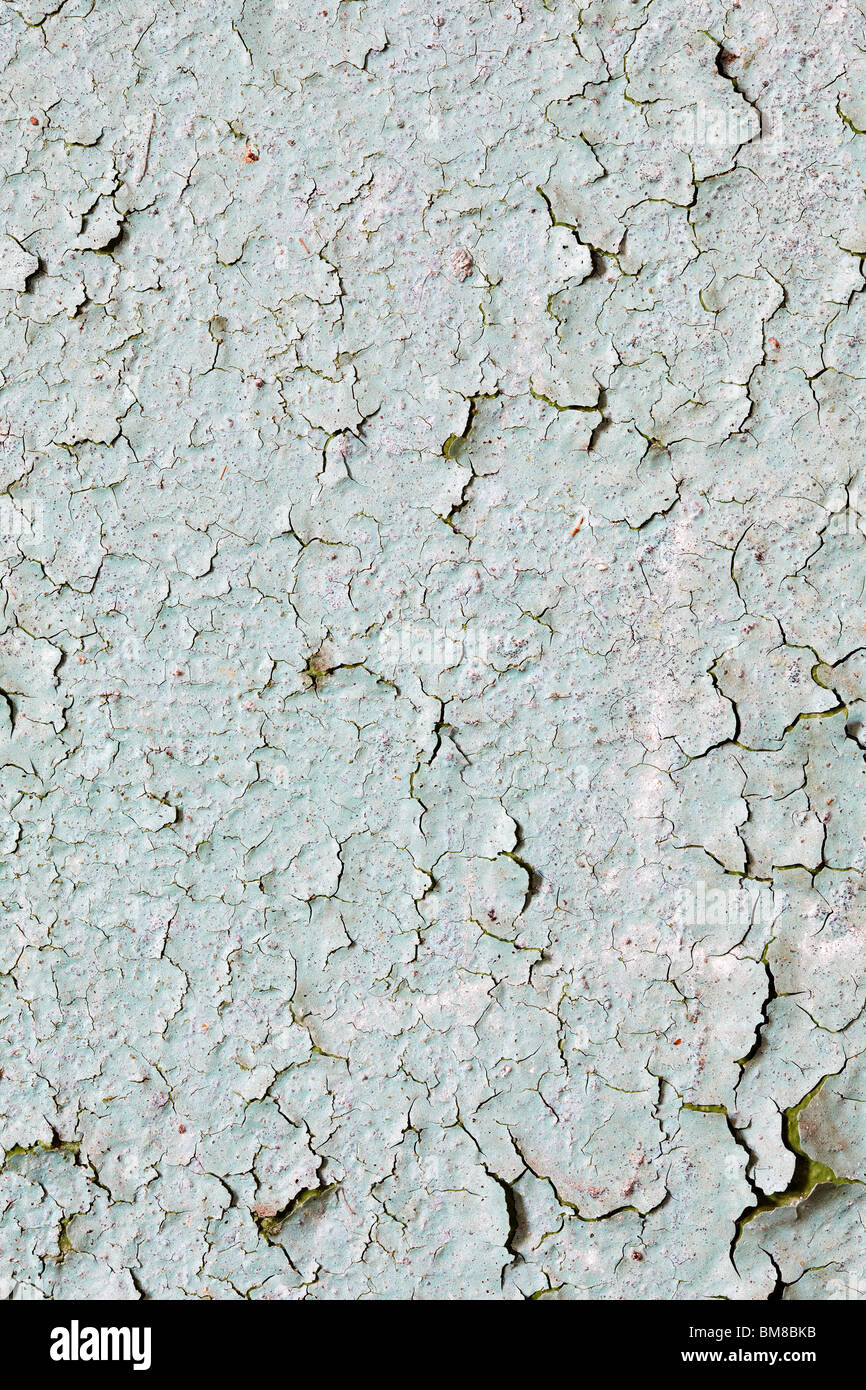 Vieux mur recouvert de petites fissures et d'un dust Banque D'Images