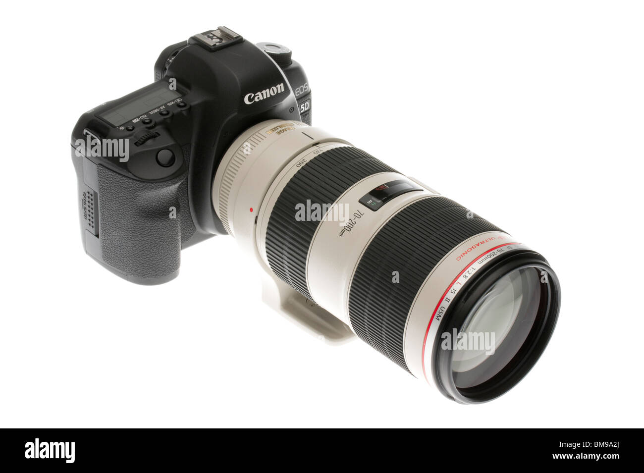 Canon 70-200mm f/2.8 II EST 2010 Lancement de l'objectif Banque D'Images