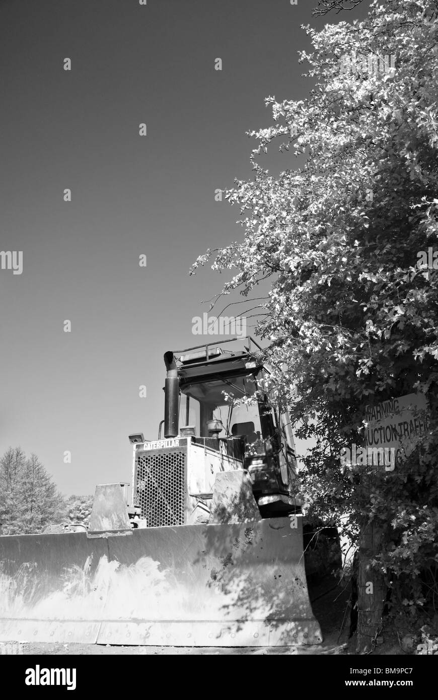 Caterpillar d3c entraînement hystat bulldozer Banque D'Images
