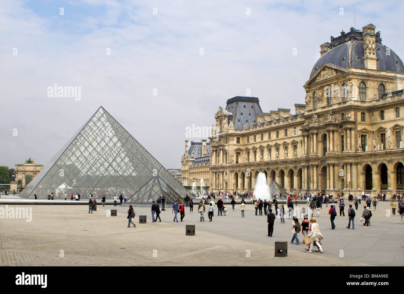 Louvre - Paris Banque D'Images