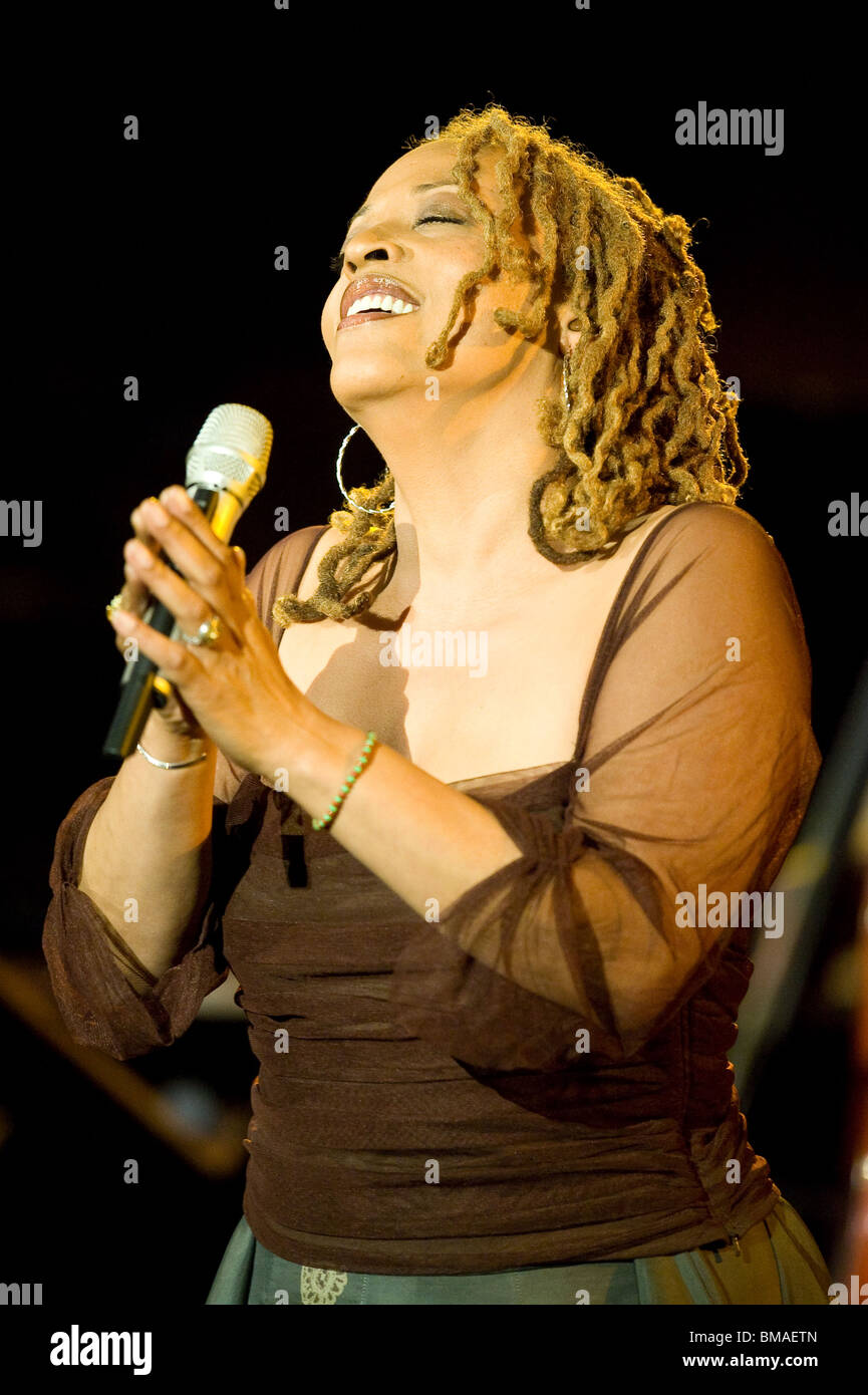 Cassandra Wilson-chanteur Banque D'Images