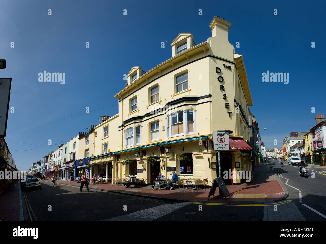 North Laine, Brighton, East Sussex. Banque D'Images