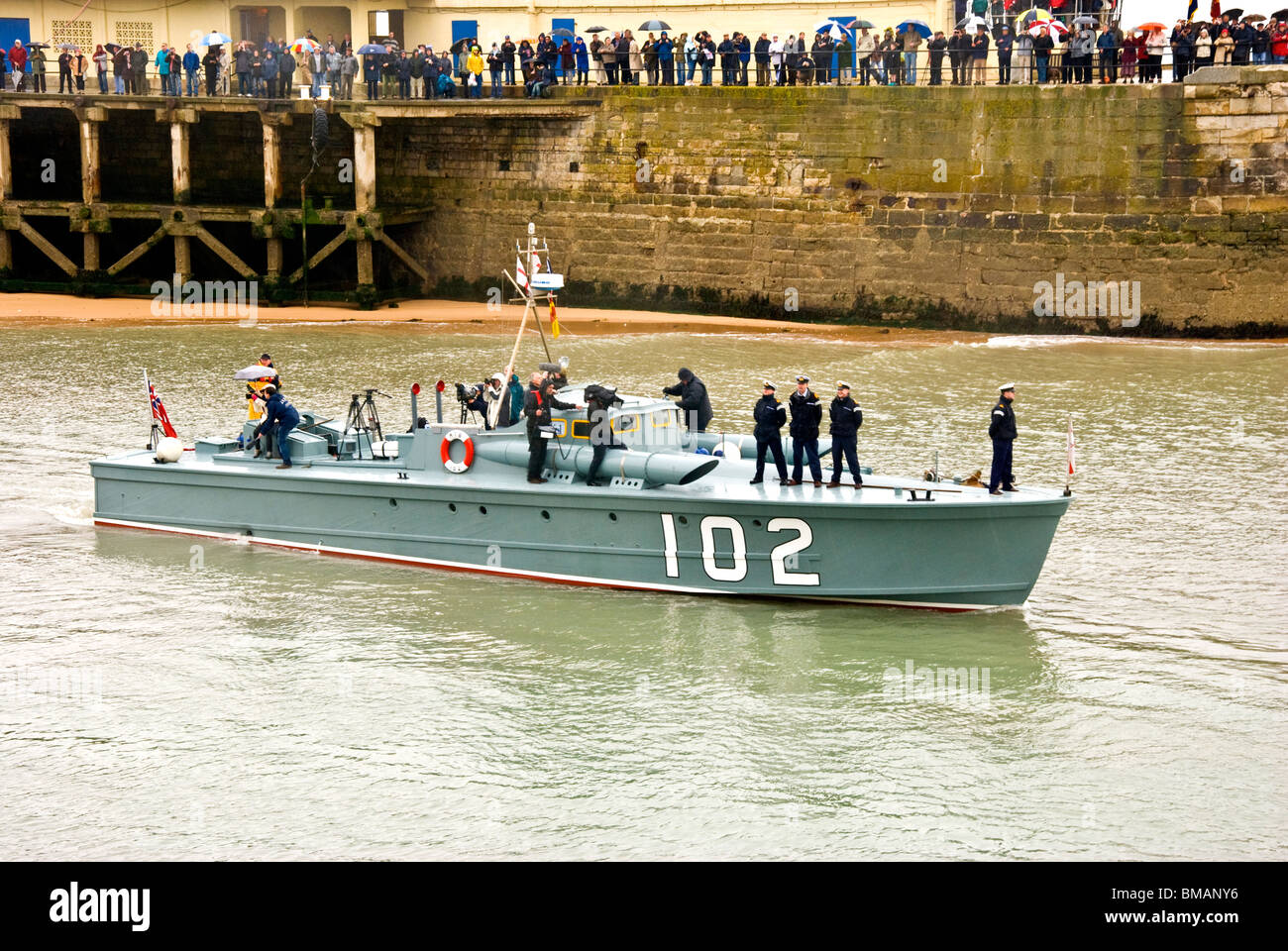 Peu de navires Ramsgate Banque D'Images