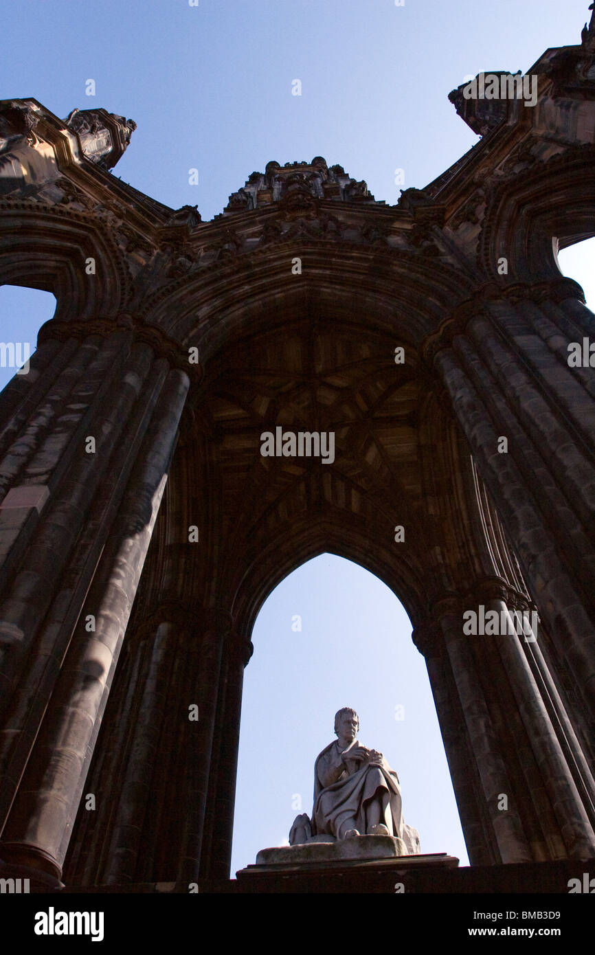 Sir Walter Scott Monument. Edimbourg, Ecosse. 8/14/06. Banque D'Images