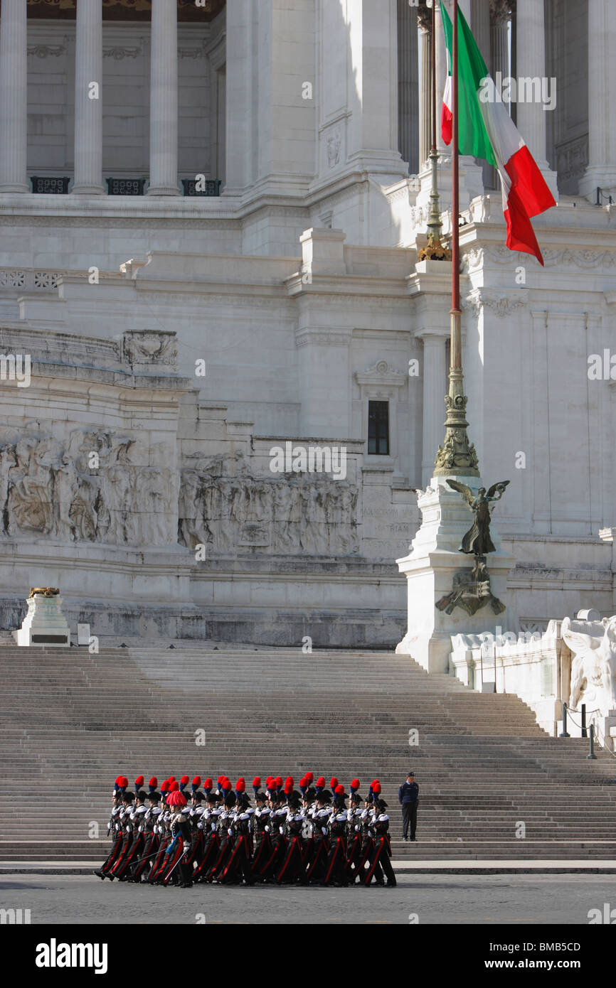 Parade, le jour de l'indépendance, Rome, Italie Banque D'Images