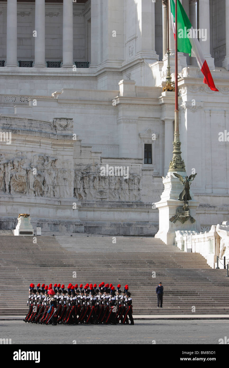 Parade, le jour de l'indépendance, Rome, Italie Banque D'Images