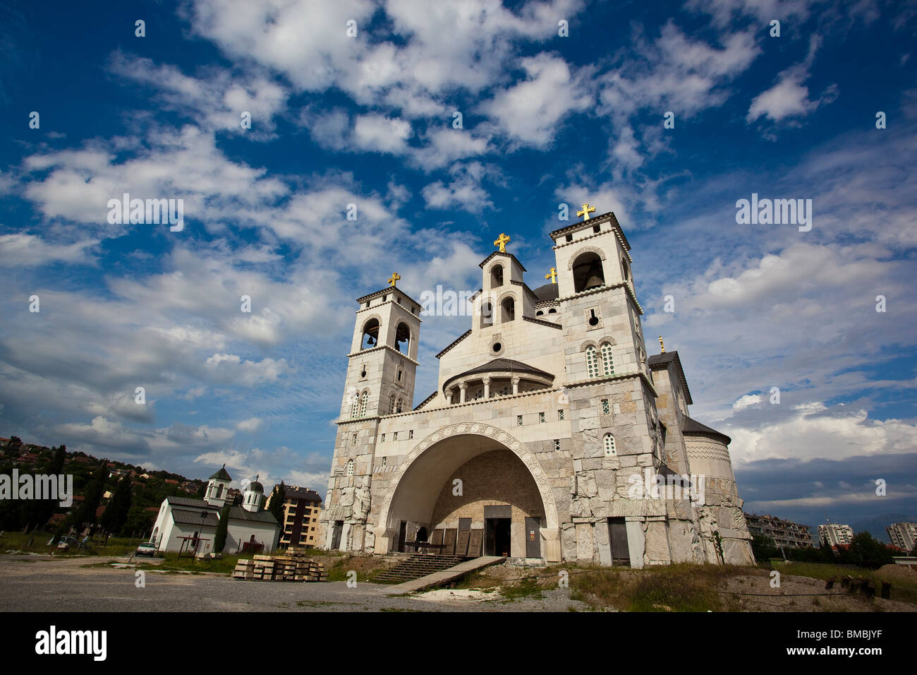 Église, Podgorica, Monténégro Banque D'Images