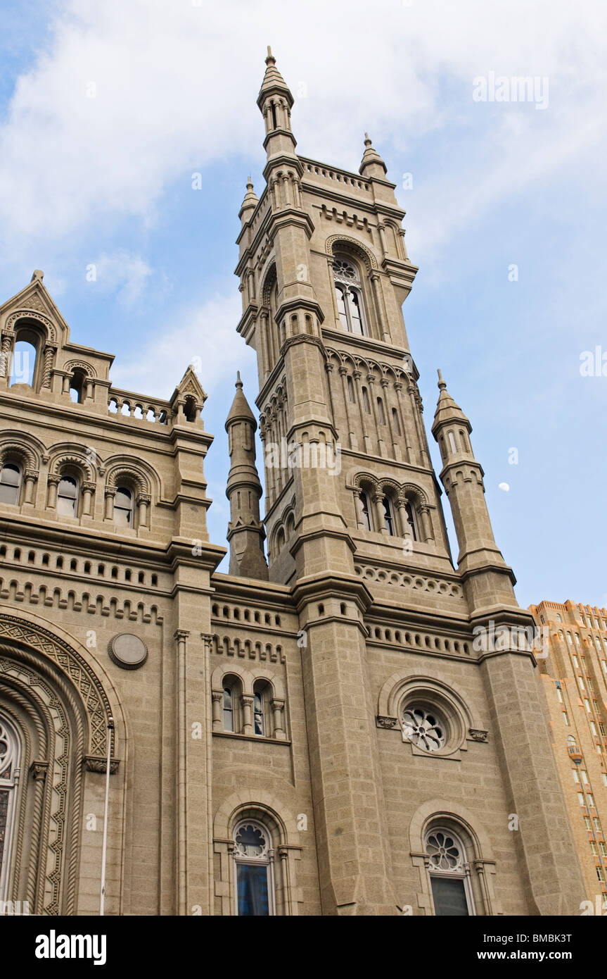 Le Temple Maçonnique de Philadelphie, des francs-maçons Banque D'Images