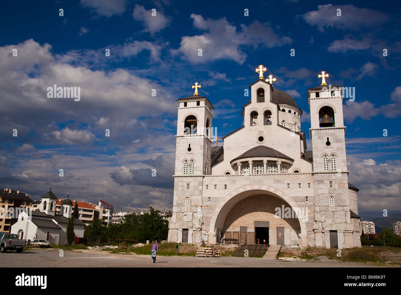 Église, Podgorica, Monténégro Banque D'Images