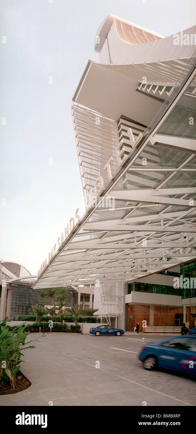 Marina Bay Sands Hotel Singapore Banque D'Images