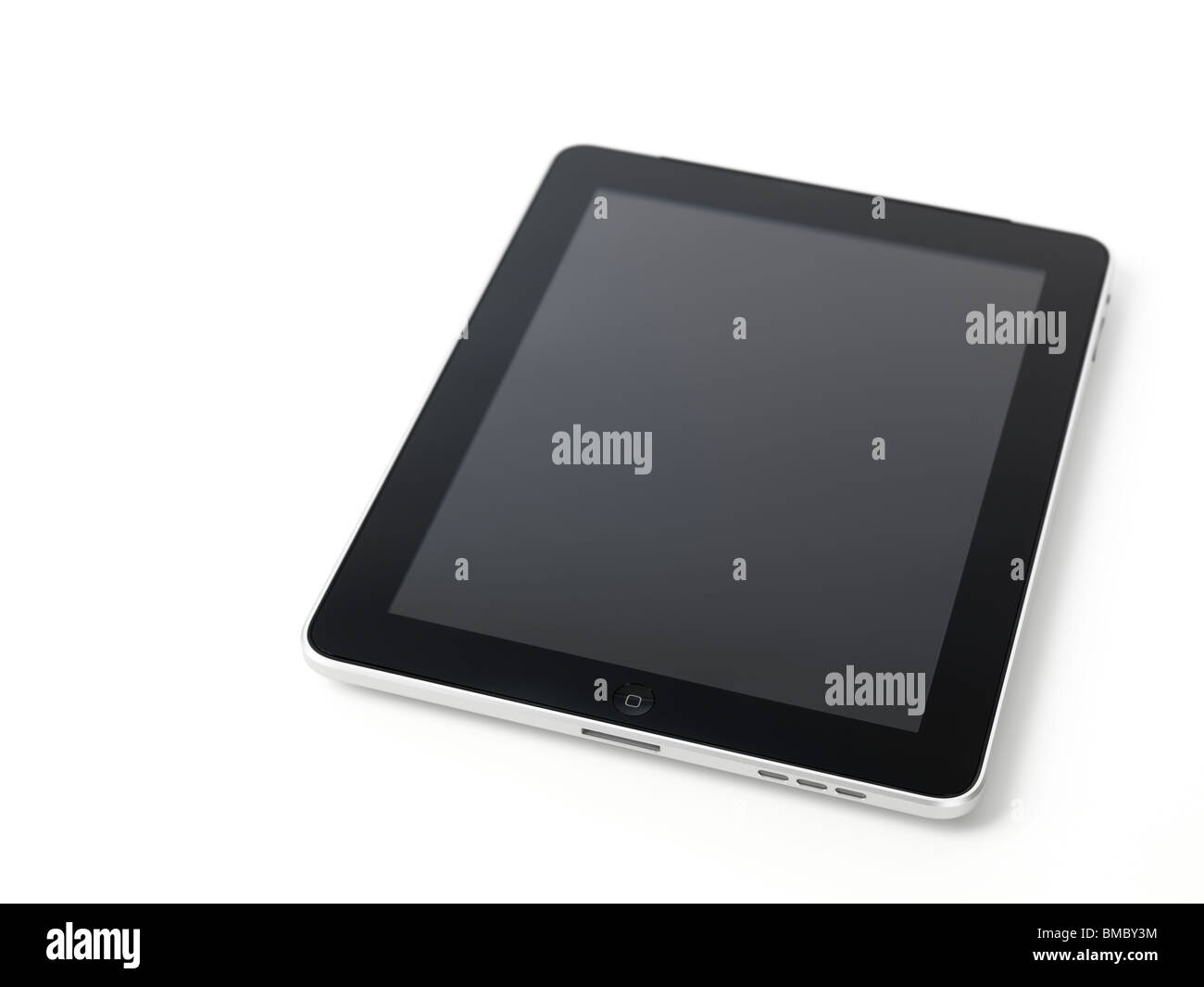Apple iPad 3G tablet isolé sur fond blanc Banque D'Images