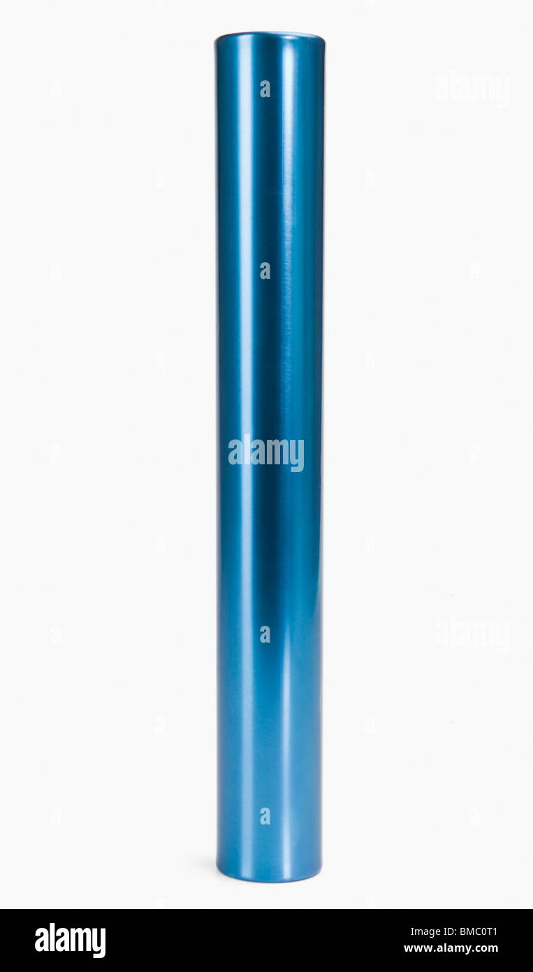 Close-up of a relay baton Banque D'Images