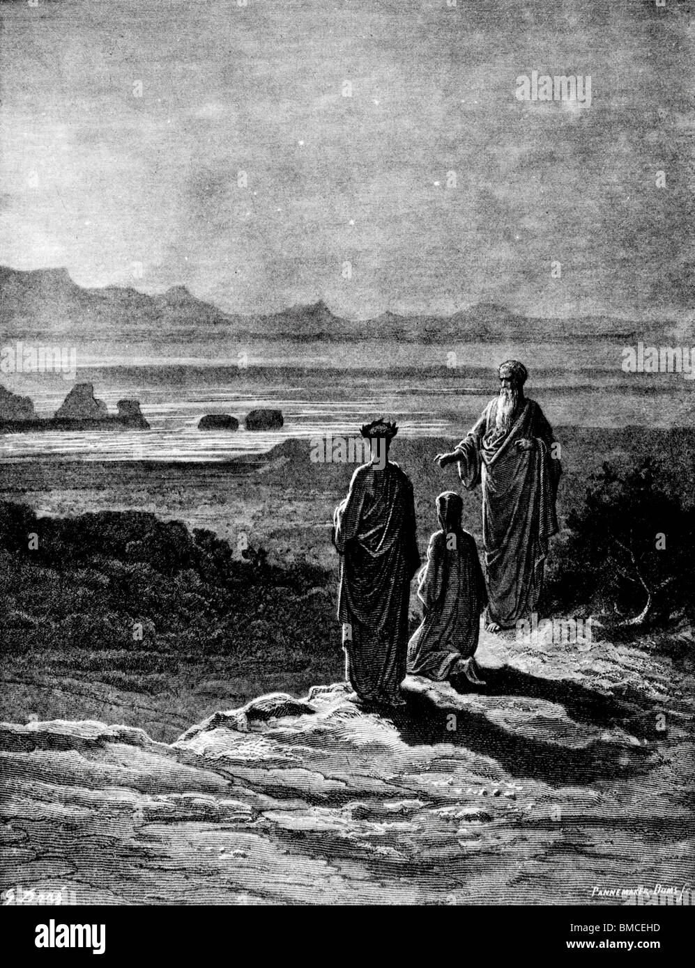 Le gardien du purgatoire Banque D'Images