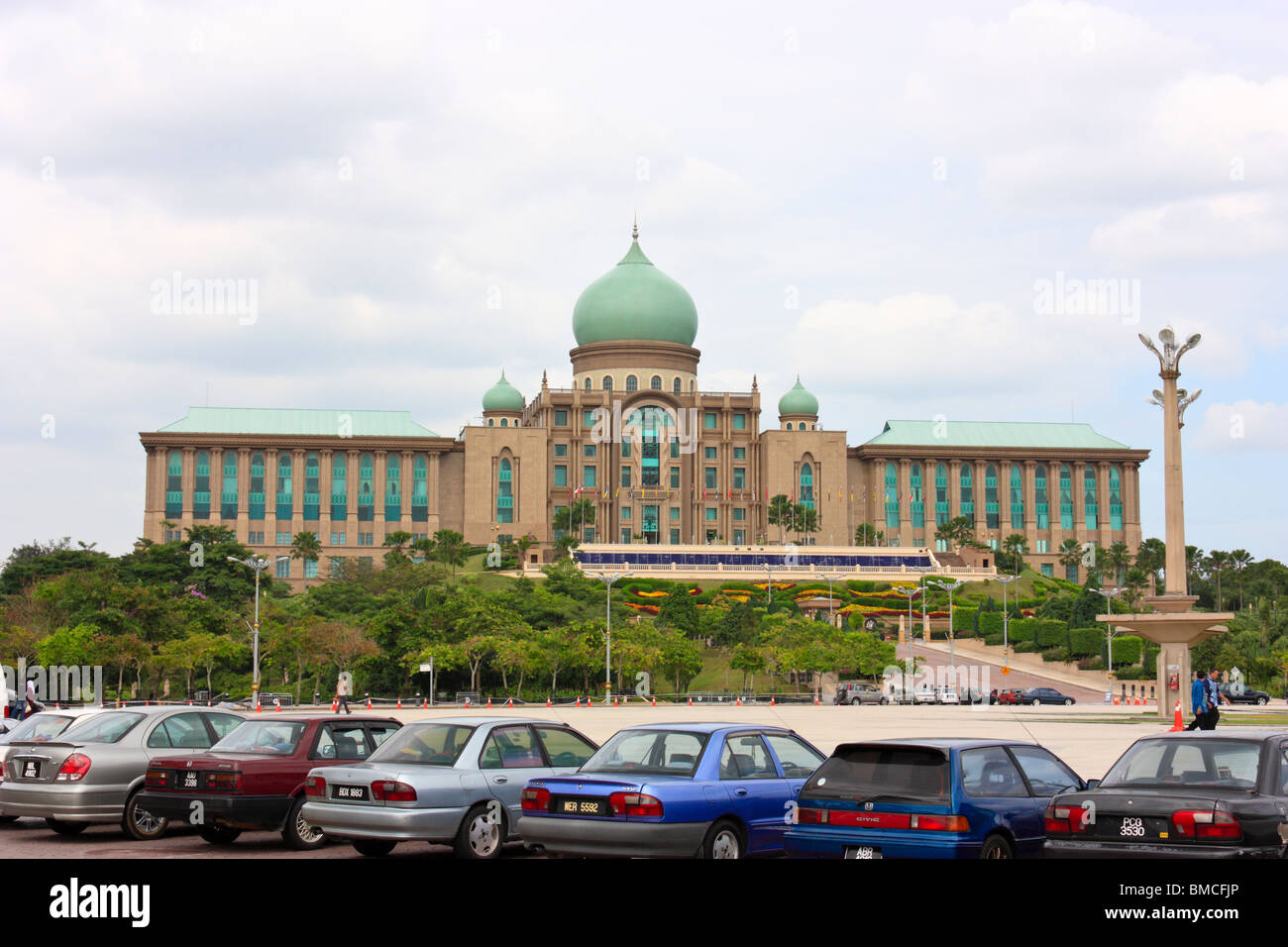 Le Bureau du premier ministre à Putrajaya, la nouvelle capitale administrative de Malaisie Banque D'Images