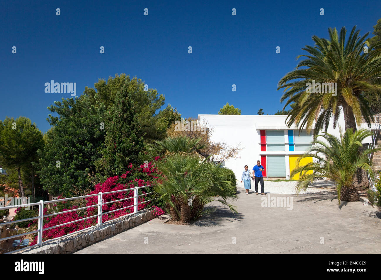 L'atelier sert à la Fundació Pilar i Joan Miro Foundation Cala Major Majorque Majorque Espagne Europe Banque D'Images