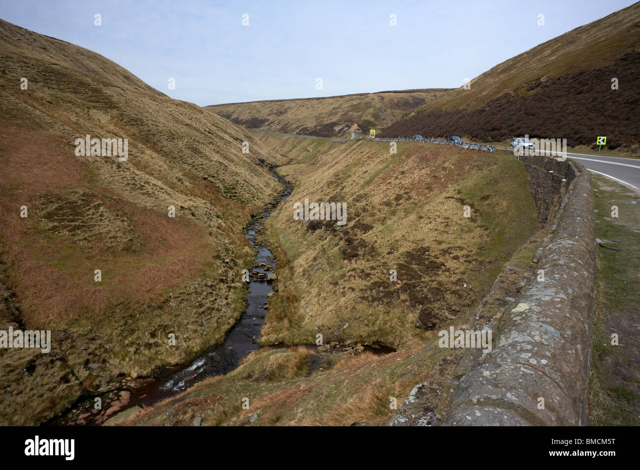 A57 road snake pass derbyshire peak district england uk Banque D'Images A57 road snake pass derbyshire peak district england uk Banque D'Images