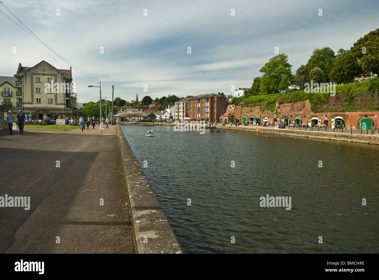 Quai d'Exeter Devon England UK Banque D'Images