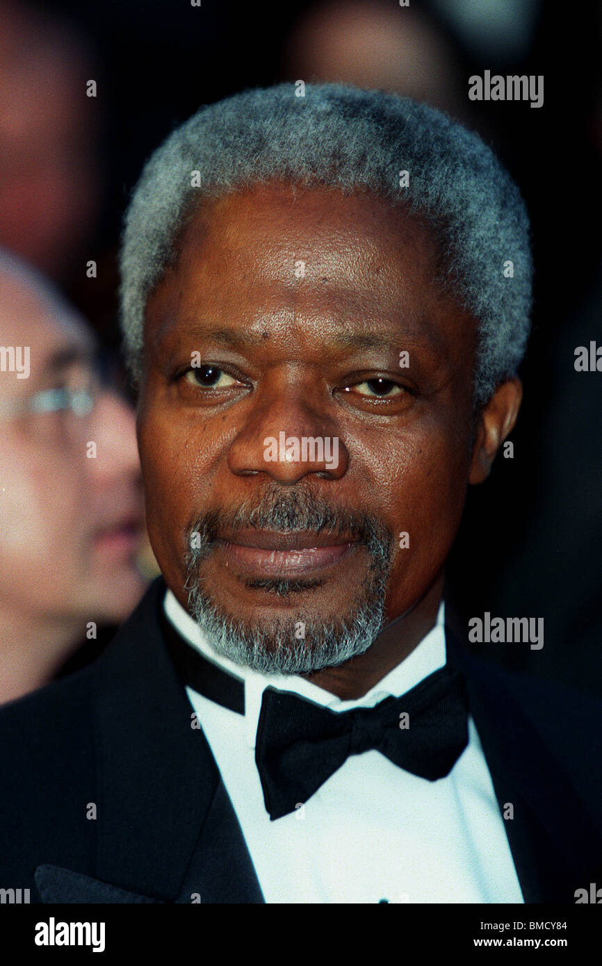 KOFI ANNAN, SECRÉTAIRE GÉNÉRAL DES NATIONS UNIES. 29 Mai 1998 Banque D'Images