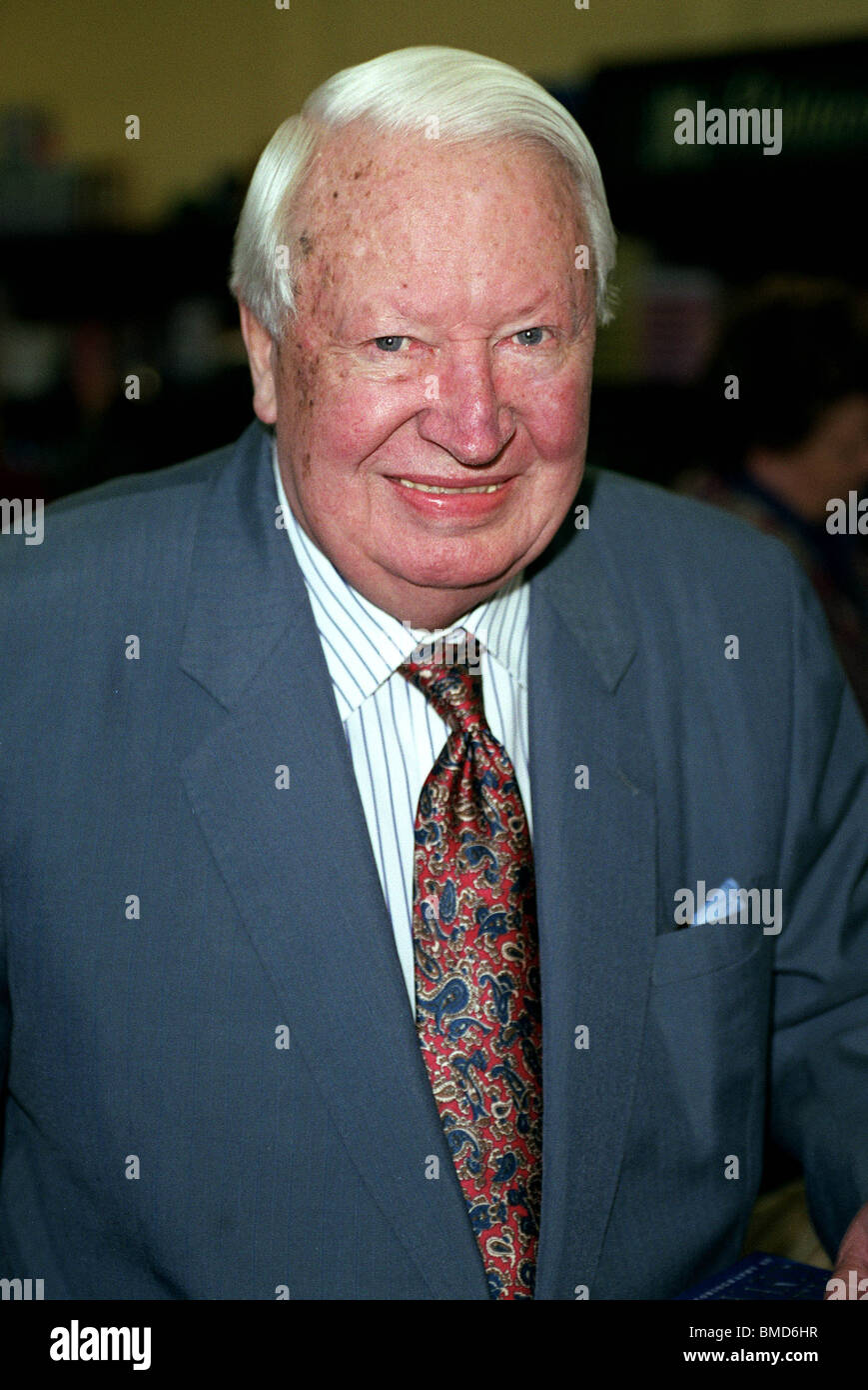 SIR EDWARD HEATH MP MBE CON. L'ancien PARTI BEXLEY & SIDCUP 17 Octobre 1999 Banque D'Images