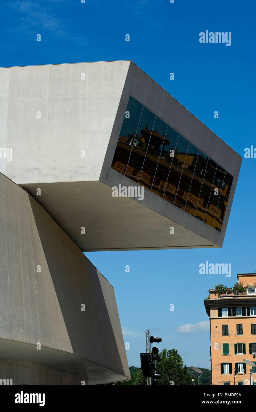 MAXXI Musée National des Arts du xxie siècle, Rome, Italie Banque D'Images