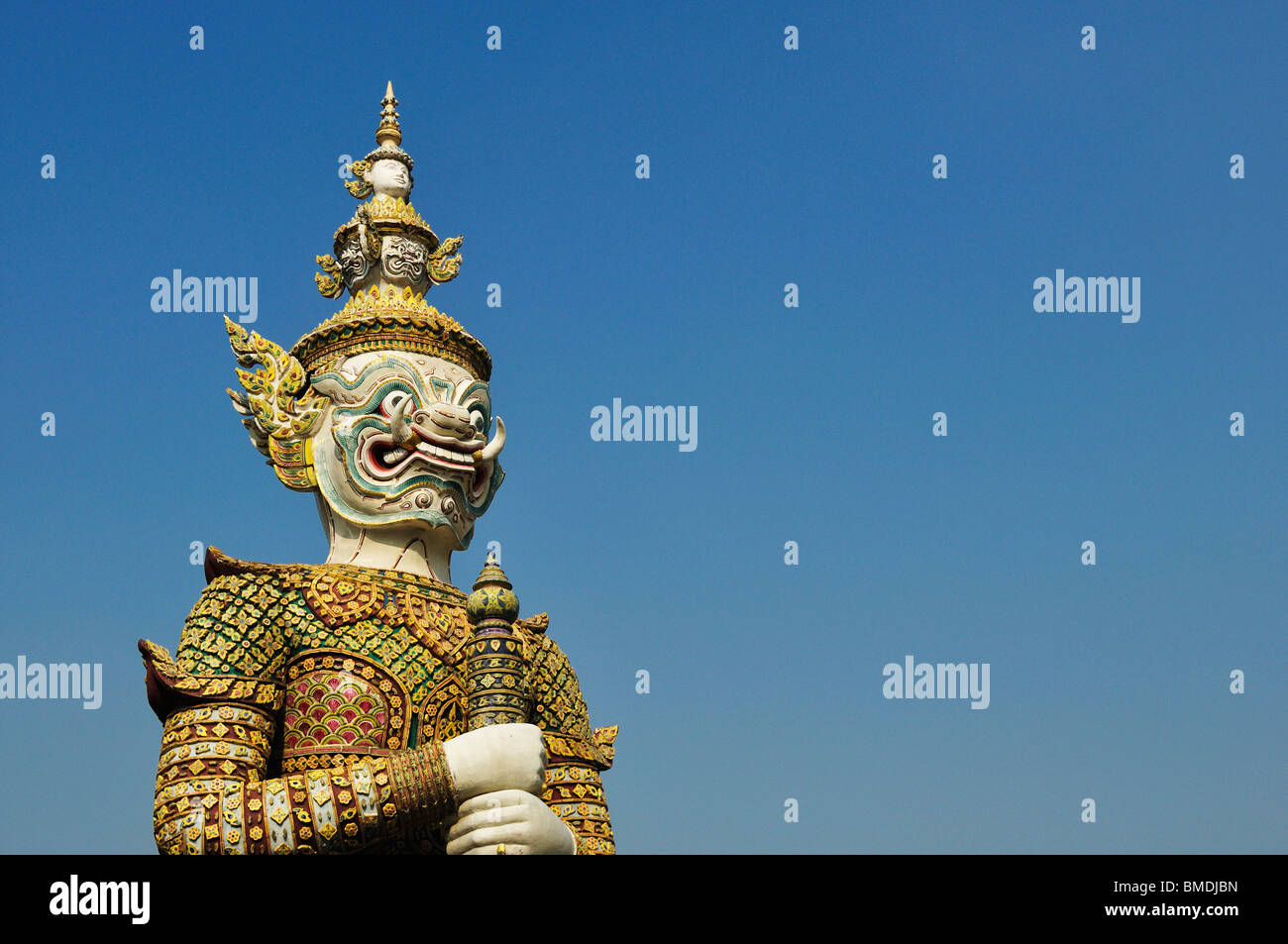 Statue, Grand Palace, Bangkok, Thaïlande Banque D'Images