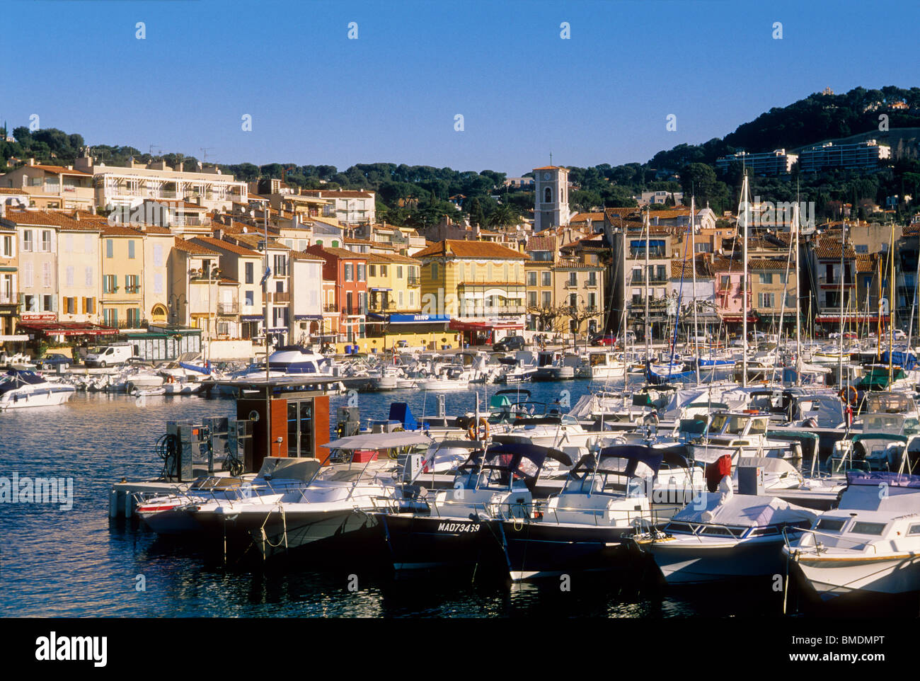 Le port pittoresque de Cassis Banque D'Images