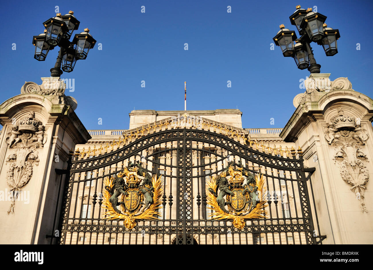 Buckingham Palace, Londres, Royaume-Uni Banque D'Images