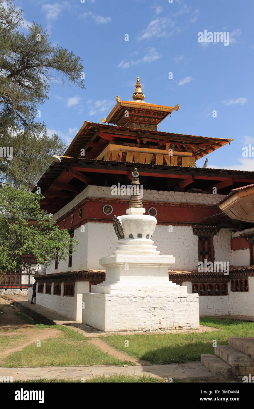 Kyichu Lhakhang temple, Paro, Bhoutan Banque D'Images