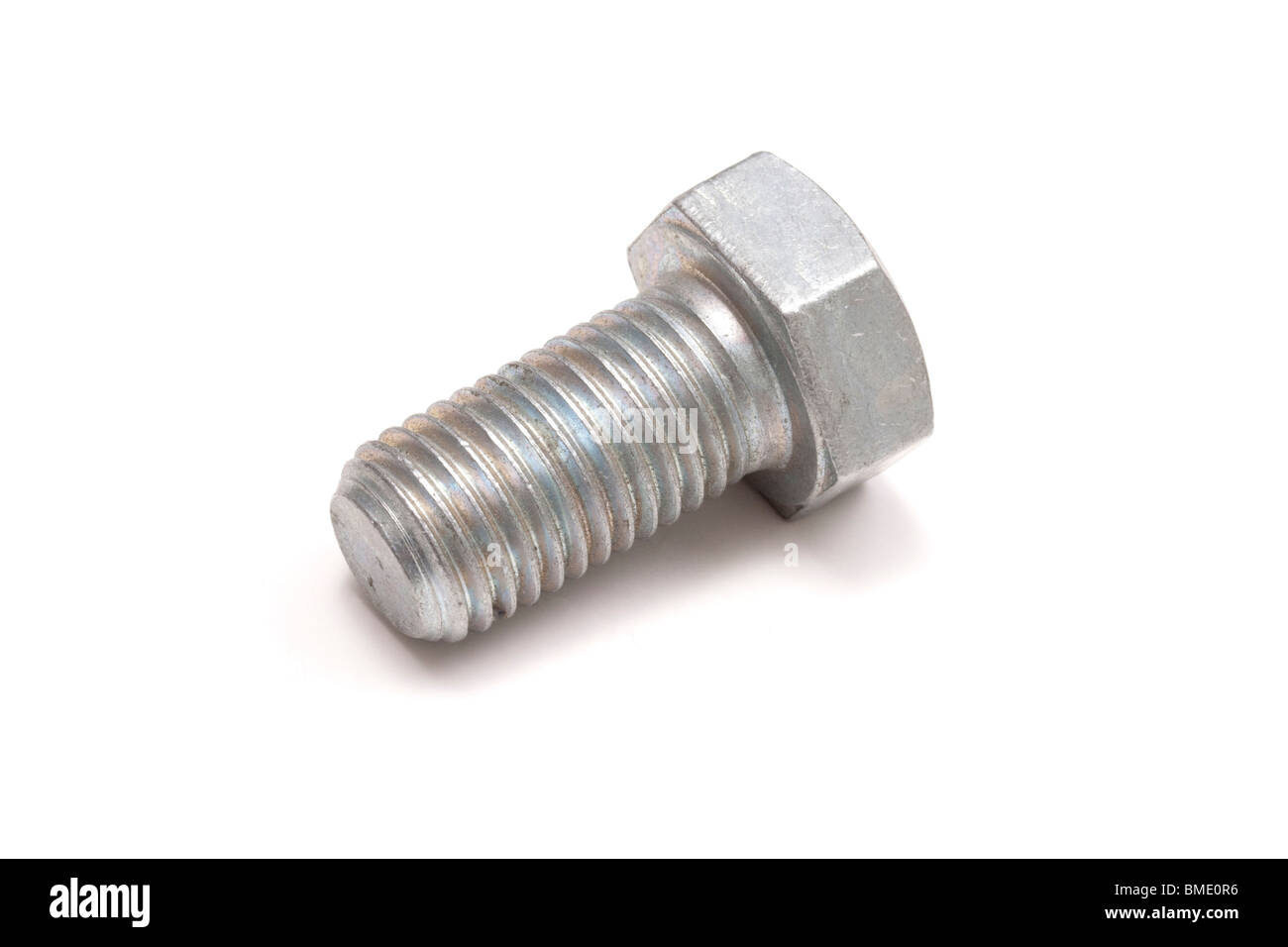 Bolt isolated on white Banque D'Images