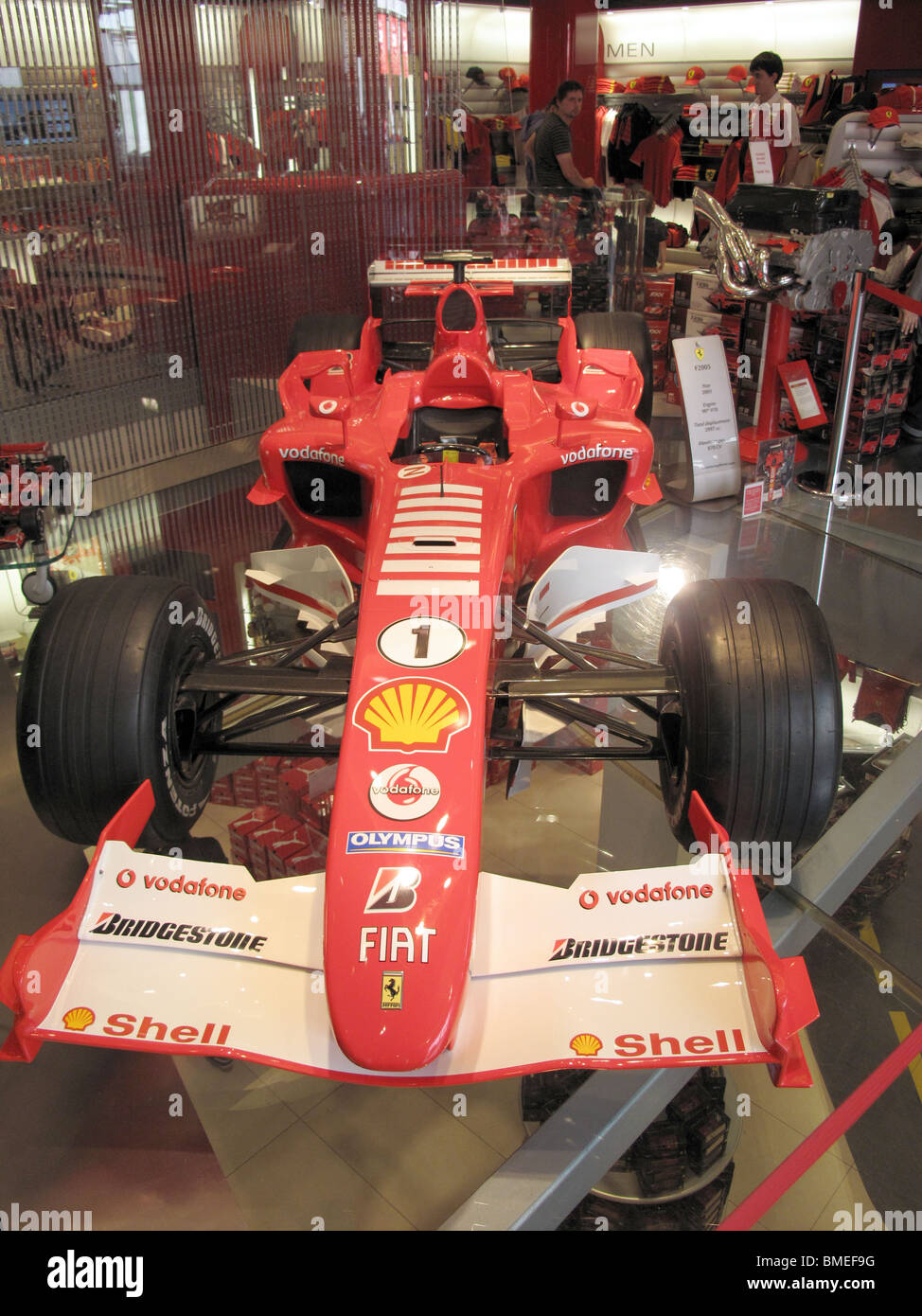 Ferrari F1 la formule 1 Michael Schumacher Banque D'Images